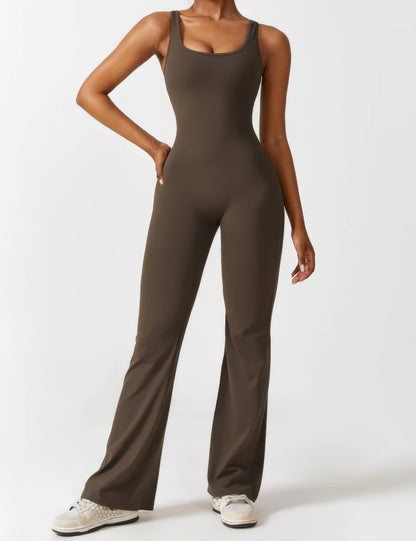 Chloé I Jumpsuit med V-rygg