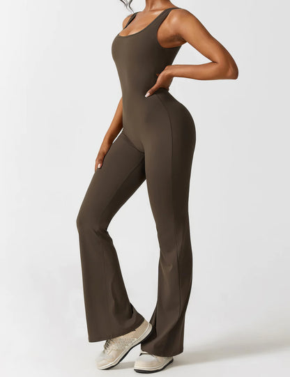 Chloé I Jumpsuit med V-rygg